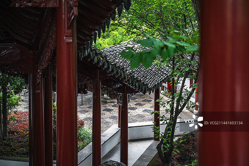 上海南翔古镇檀园图片素材