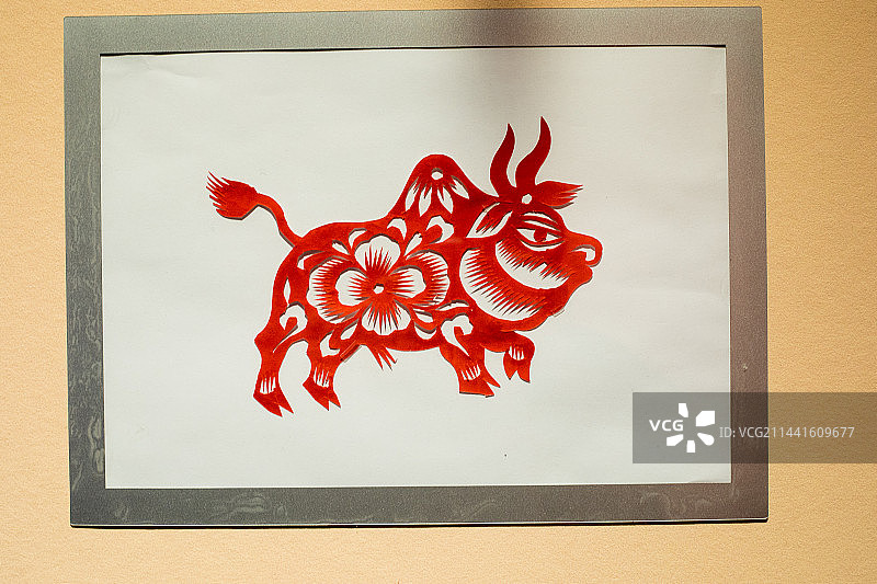 十二生肖剪纸图片素材