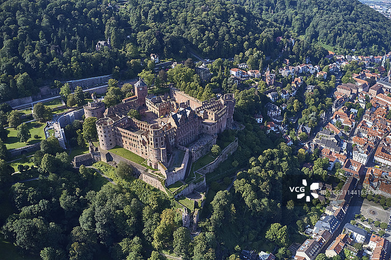 欧洲德国海德堡城堡图片素材