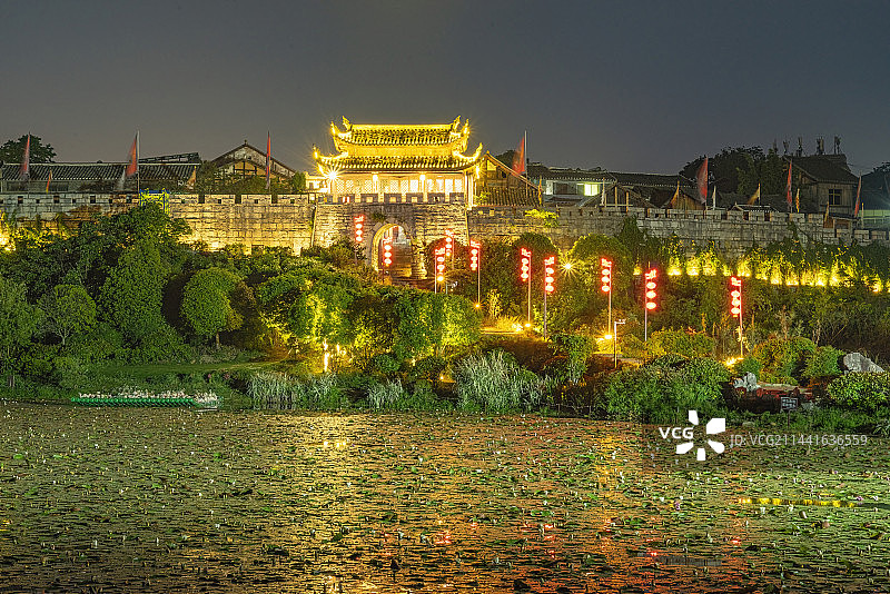 中国贵州贵阳青岩古镇图片素材