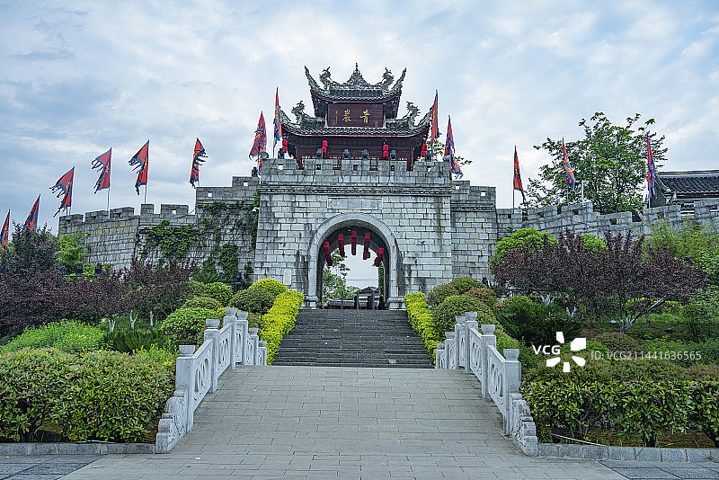 中国贵州贵阳青岩古镇图片素材