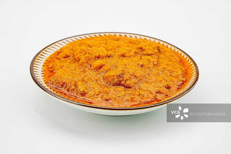 蟹黄酱秃黄油图片素材