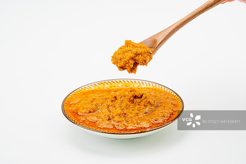 蟹黄酱秃黄油图片素材