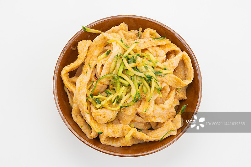 凉拌牛筋面图片素材