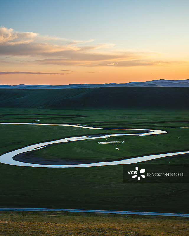 莫日格勒河图片素材