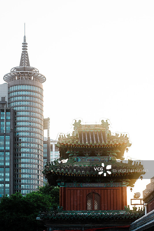 北京朝阳门图片素材