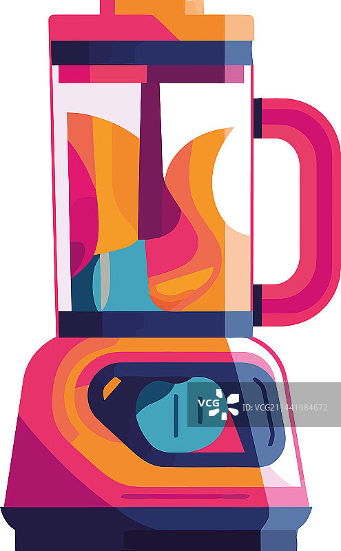 彩色搅拌机图片素材