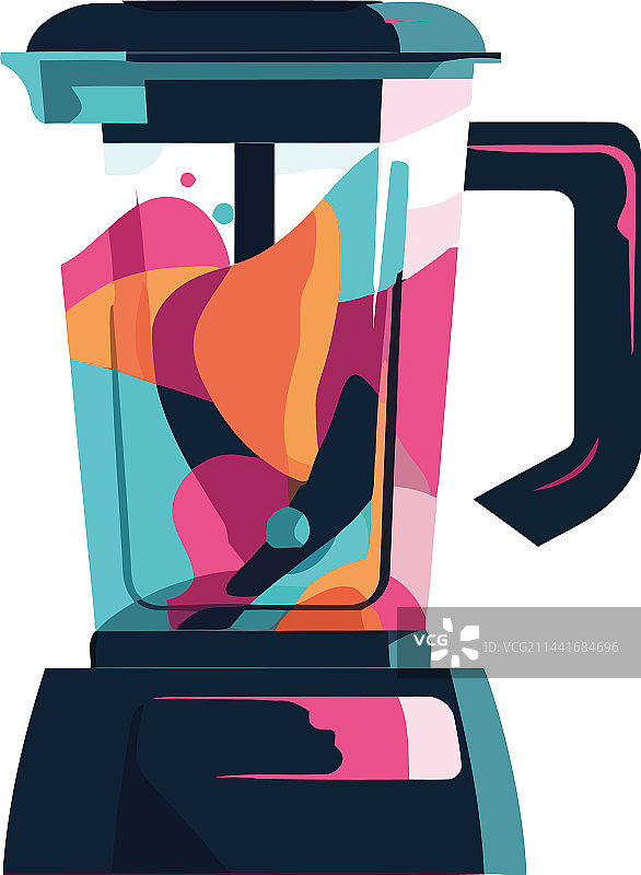 彩色搅拌机图片素材