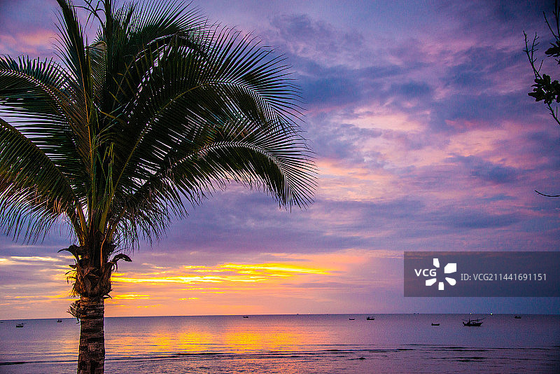 泰国（Thailand）旅拍--华欣（Hua Hin）的日出 1图片素材