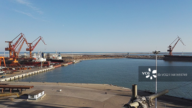 船厂码头图片素材
