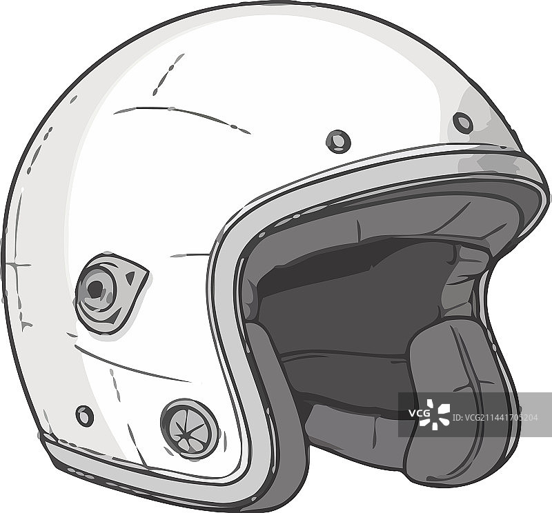 象征极限运动探险的安全头盔图片素材