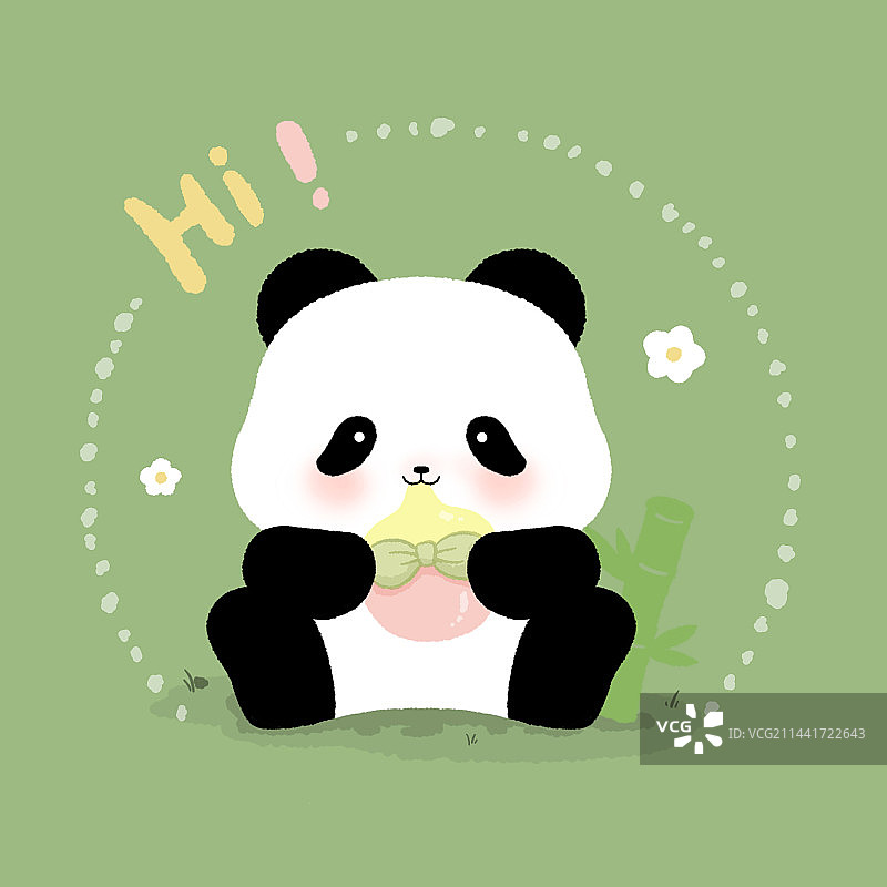 喝奶的小熊猫图片素材