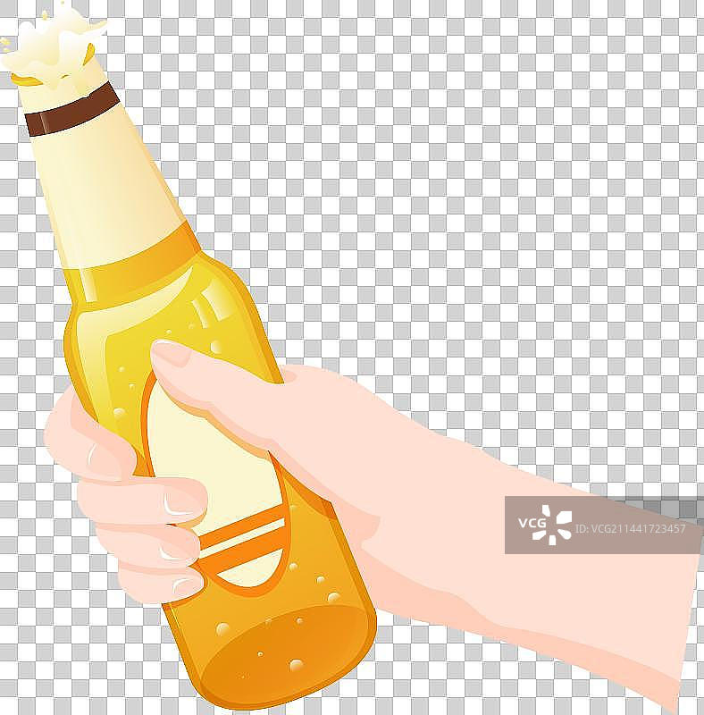夏季冰镇啤酒国际啤酒日图片素材