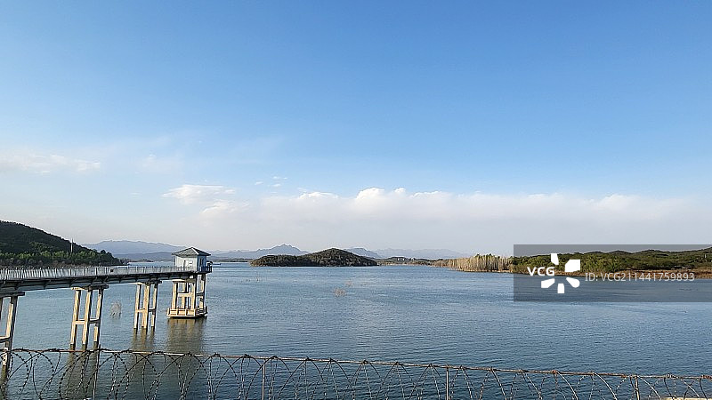 密云水库 水库大坝 密云风光图片素材