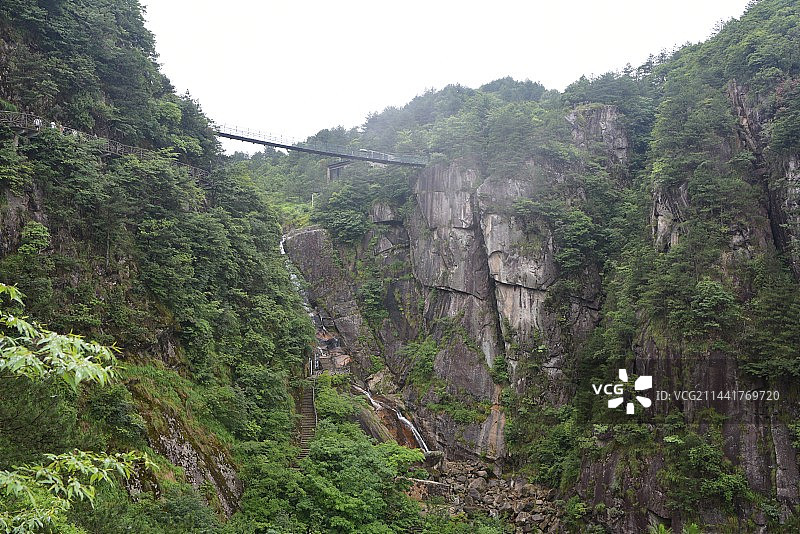 杭州临安大明山风光图片素材