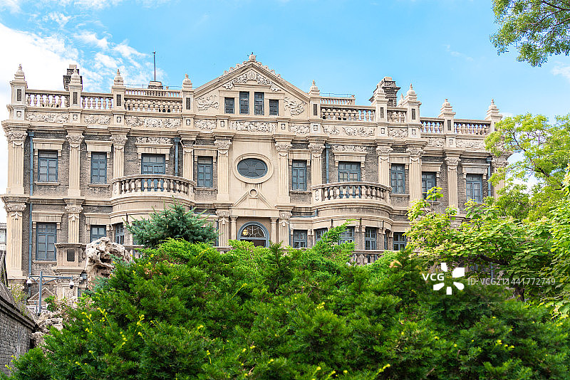 沈阳张氏帅府建筑图片素材