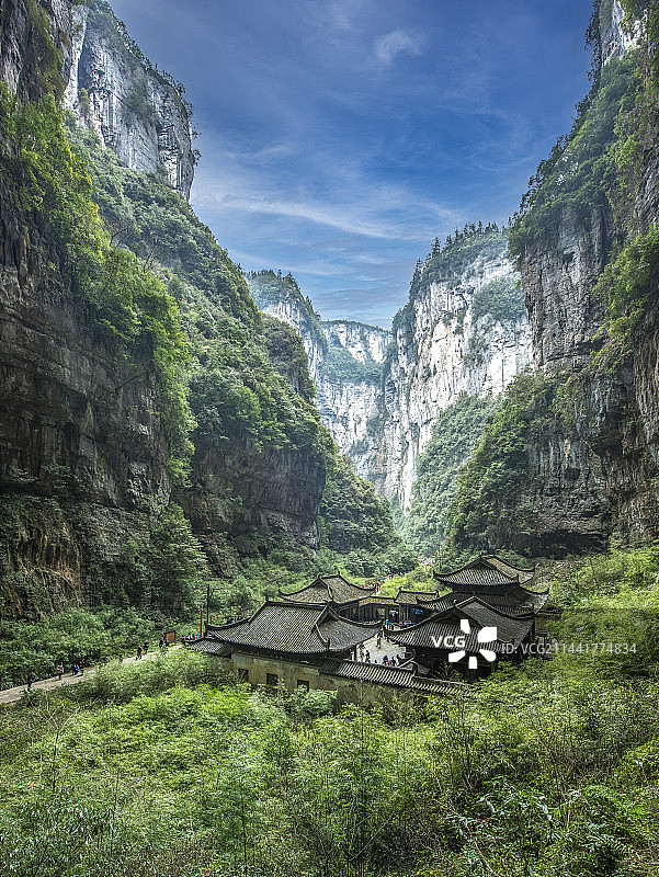 武隆天福宫图片素材