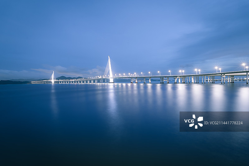 深圳湾公路大桥图片素材