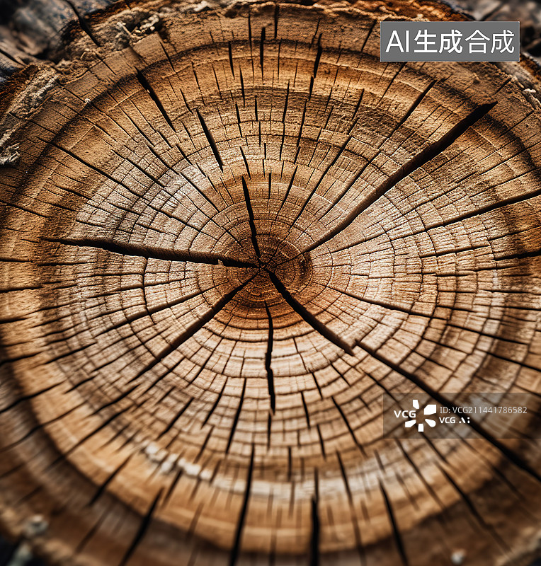 【AI数字艺术】树桩特写图片素材