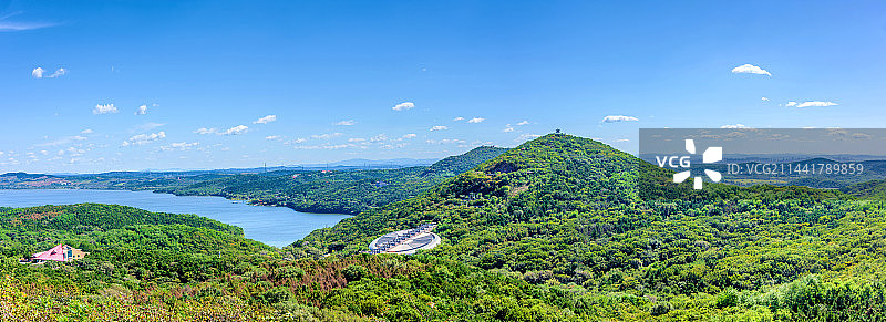 中国辽宁沈阳棋盘山风景区图片素材