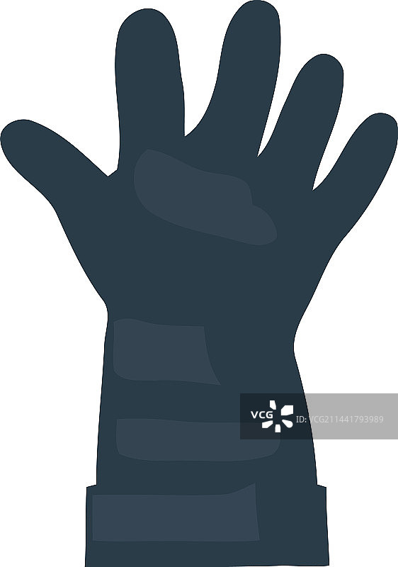 黑色手套设计图片素材