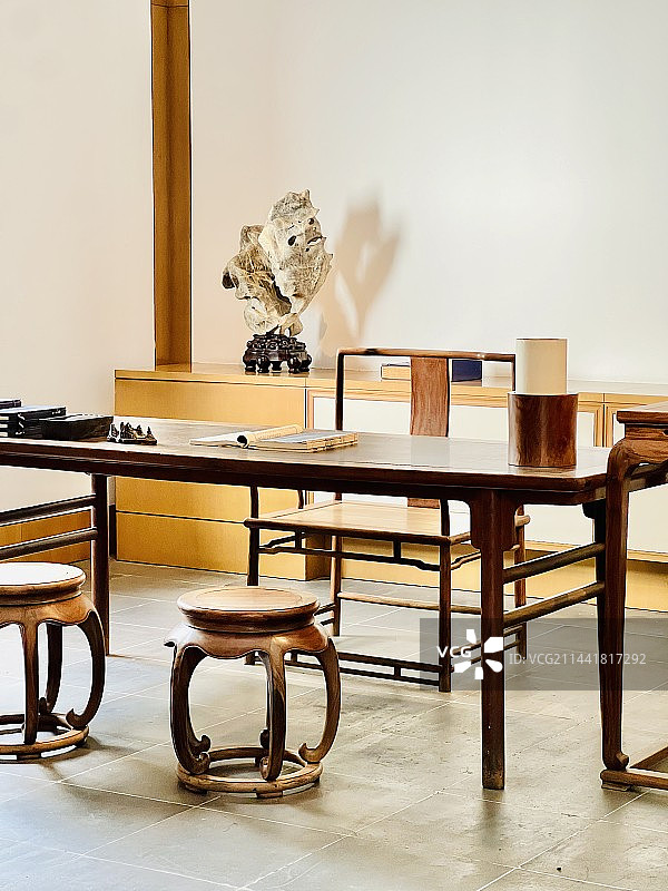 中式书房图片素材