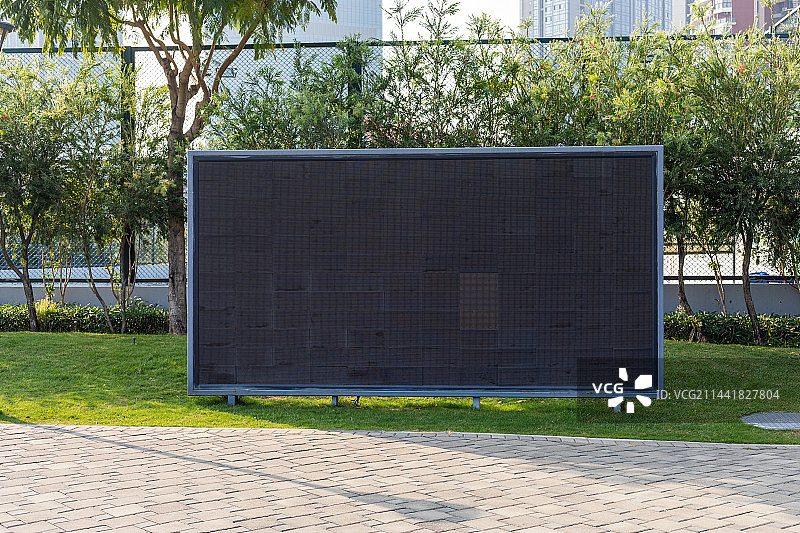户外的大型电子屏图片素材