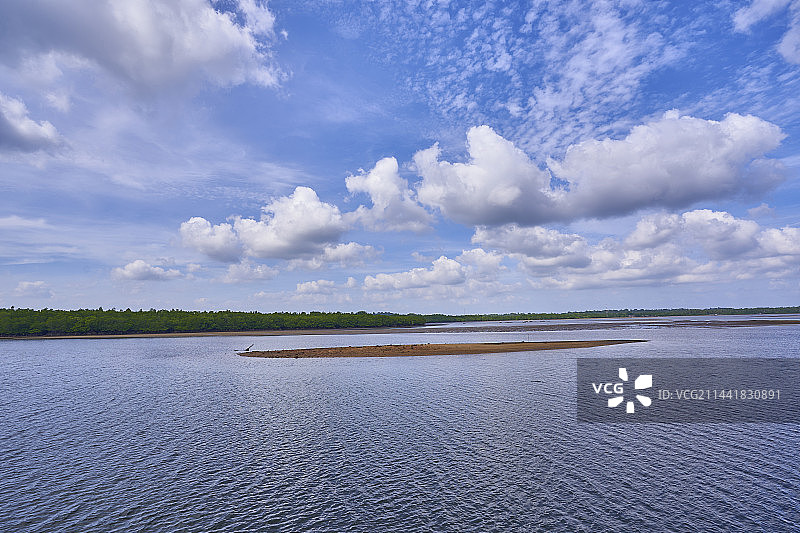 印度尼西亚民丹岛锡邦河红树林图片素材