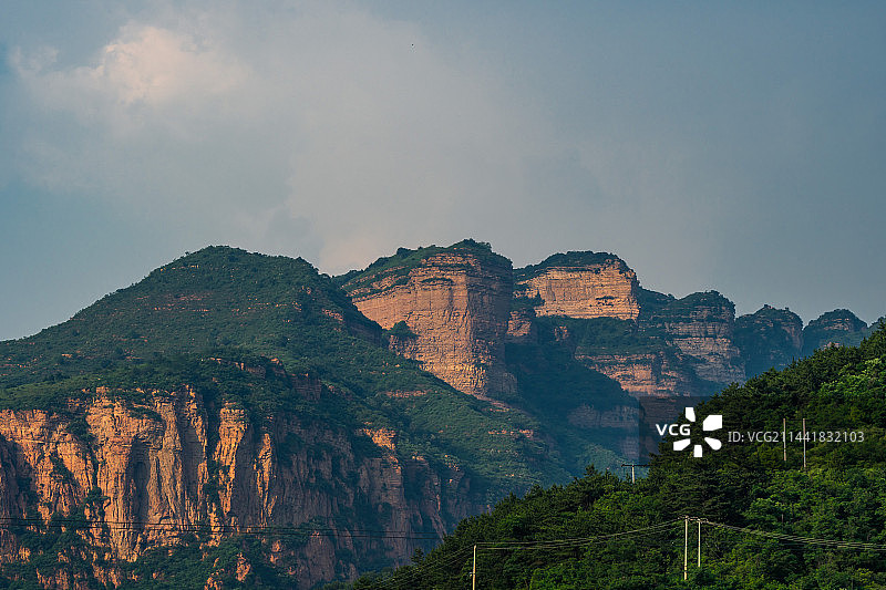 河北邯郸京娘湖风景图片素材