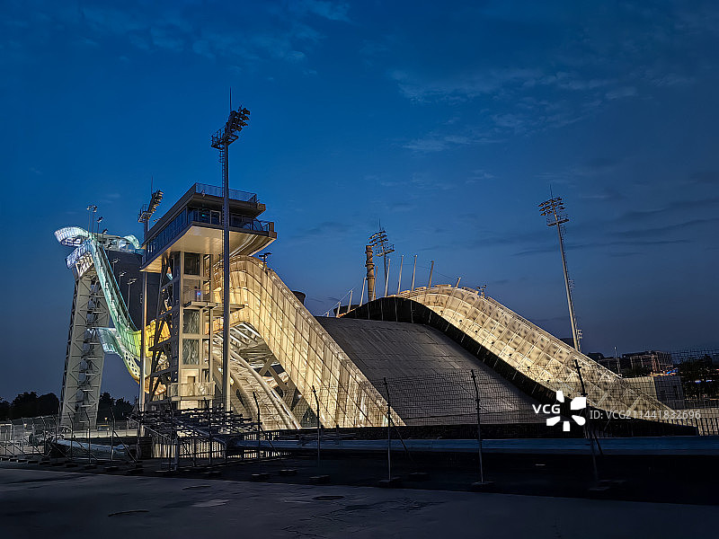 首钢滑雪大跳台图片素材