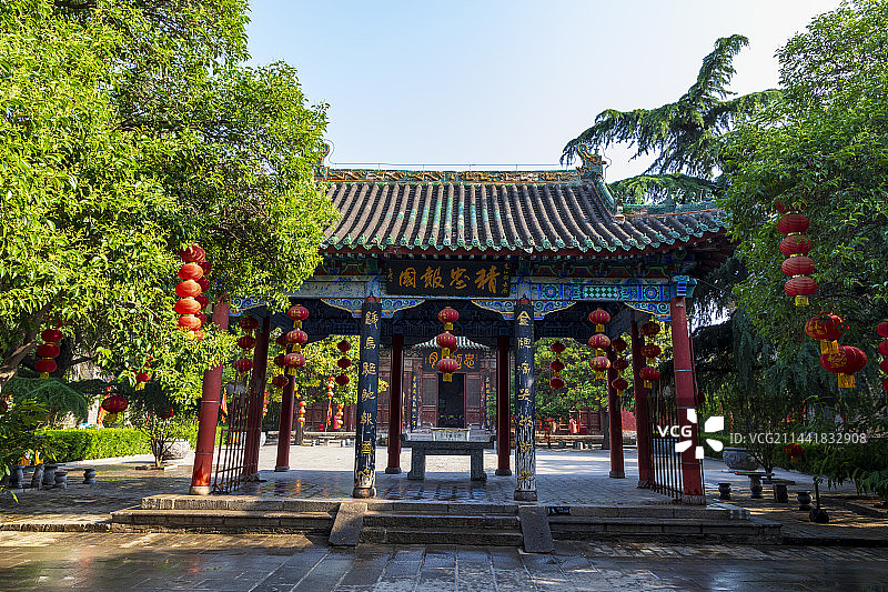 开封市朱仙镇岳飞庙图片素材