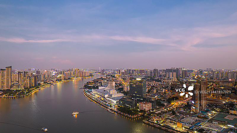 广州荔湾白鹅潭大湾区文化艺术馆图片素材