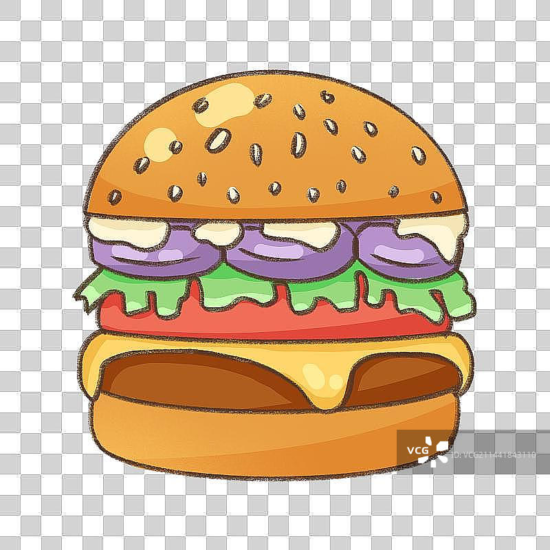 汉堡图片素材