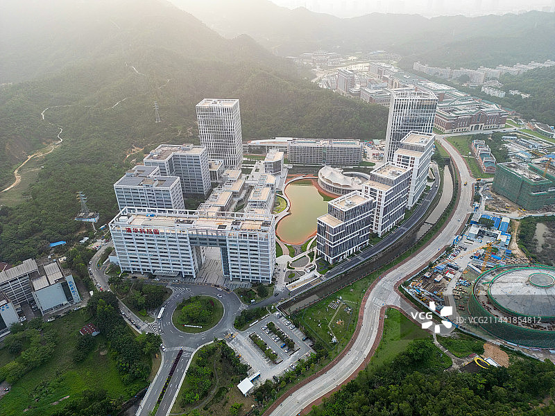 航拍 珠海清华科技园图片素材