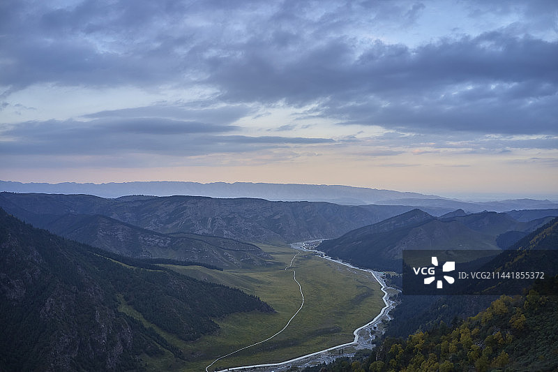 甘肃武威天柱县冰沟河景区图片素材