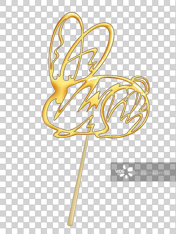 兔子生肖糖人元素插画图片素材