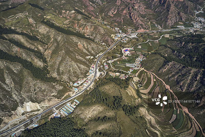 甘肃武威天祝县天堂镇图片素材