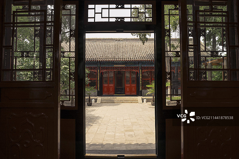 保定 直隶总督署博物馆 四堂院图片素材