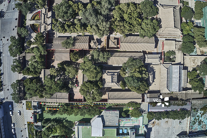 甘肃武威市文庙图片素材