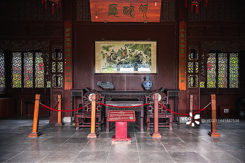 上海南翔古镇檀园图片素材