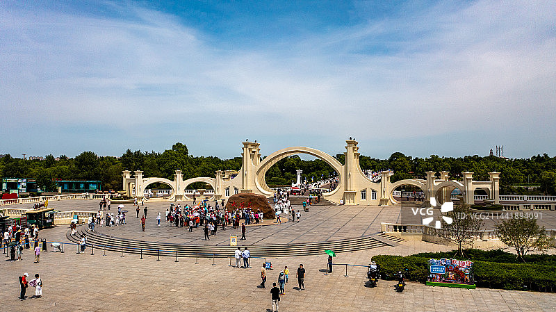 黑龙江哈尔滨：美丽太阳岛图片素材