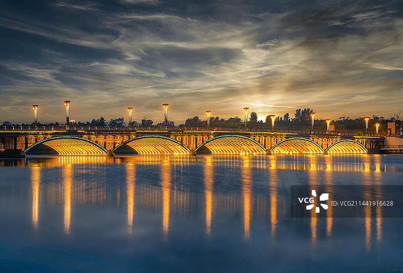 南湖大桥图片素材