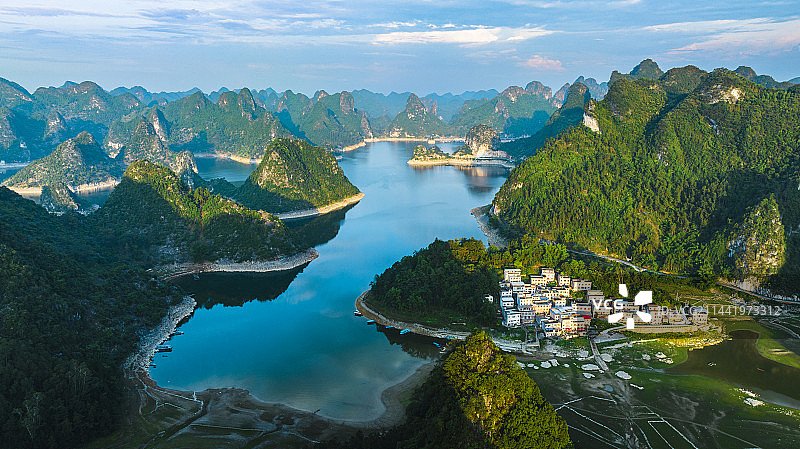 南宁大龙湖景色图片素材