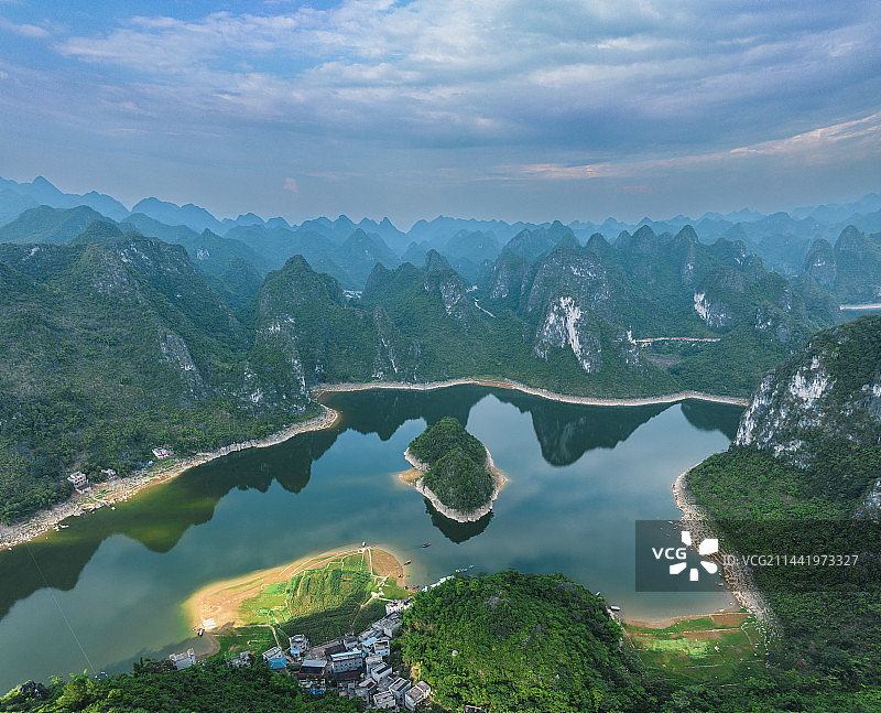 南宁大龙湖景色图片素材