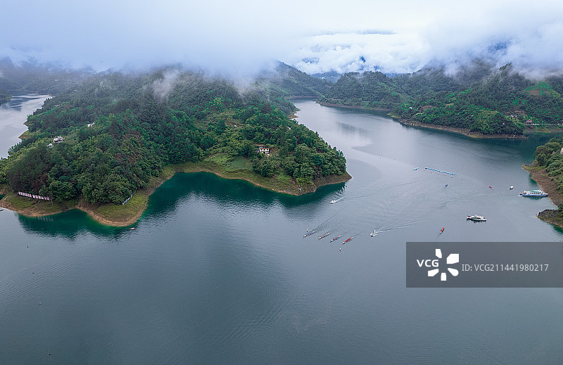 重庆第三届龙舟赛图片素材