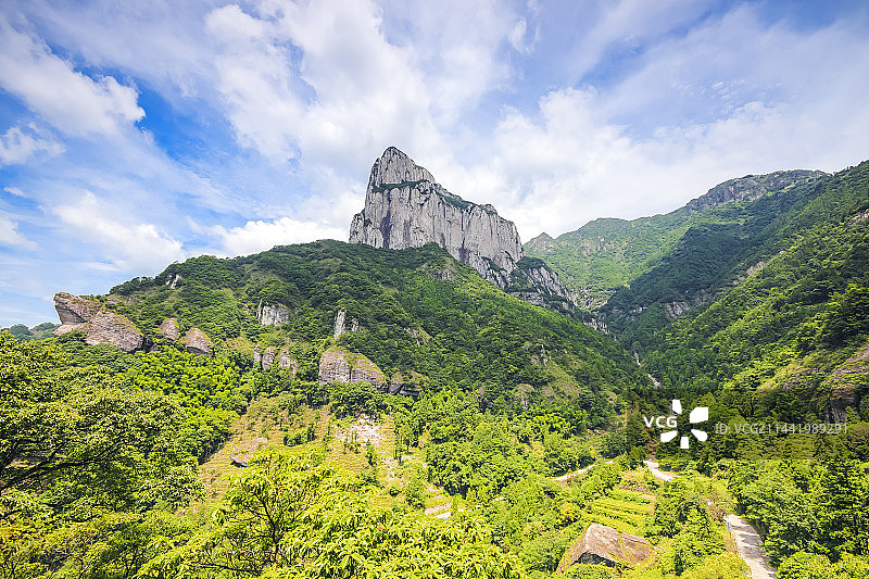 雁荡山观音峰图片素材