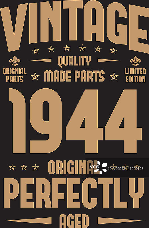 1944年复古风图片素材