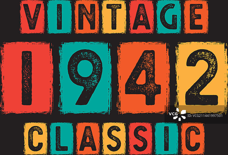 1942年复古经典图片素材