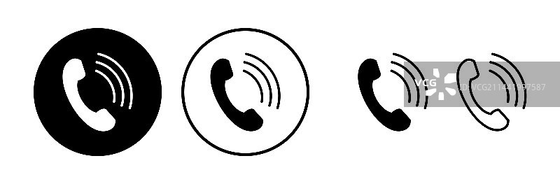 电话图标图片素材