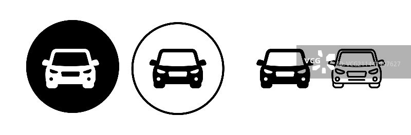 轿车图标图片素材